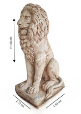 LEONE STATUA SCULTURA H 120