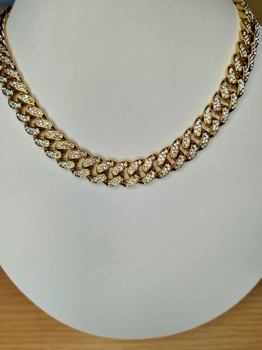Collana con brillanti - collana, in