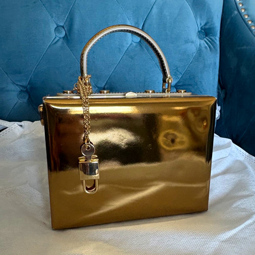 Borsa dolce gabbana oro - dolce&gabbana,