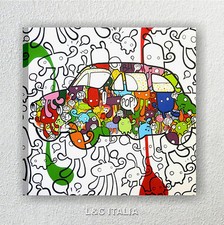 Fiat 500 pop art 2 QUADRO SU