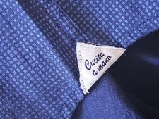 Camicia sartoriale cucita a