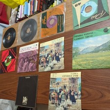 Lotto 10 Vinili 45 Giri Anni 60-70-80 (Tango, Gigliola Cinquetti, Il Padrino...)