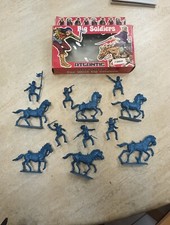 soldatini atlantic 1 32 West Big Soldiers 1 32 7° Cavalleria  Raro Integro