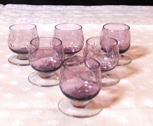 Verres alcool art déco - 6, art-déco