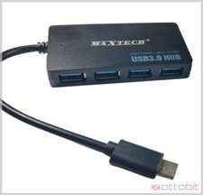 HUB 4 PORTE USB Type C