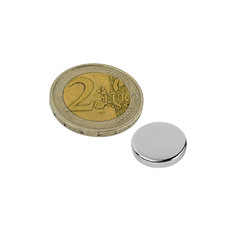 Magnete al neodimio Ø15x3mm