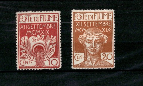 Italia fiume 1920 francobolli - italia,