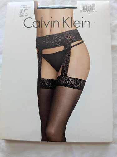 Calza calvin klein nera nuova - klein,