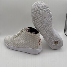 Scarpe Nike Air Jordan da uomo Eclipse Chukka bianche beige sneakers taglia US 11,5