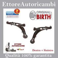 2 BRACCI ANTERIORI BIRTH FIAT PUNTO 2° SERIE II - NUOVI - TRAPEZI