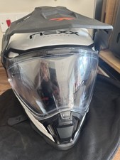 Nexx X WED 2 Solid White - Casco Moto Adventure DVS Dual Sport - XL