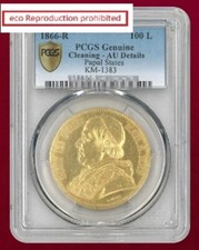 Moneta Oro 100 Lire Stato