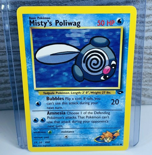 Carta pokemon comune - pokemon, misty's