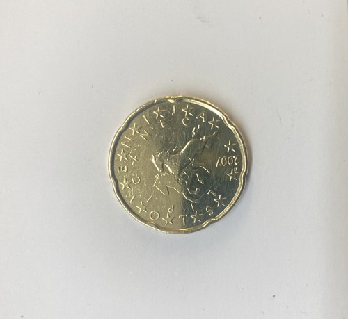 20cent euro 2007 - 20cent, slovenia