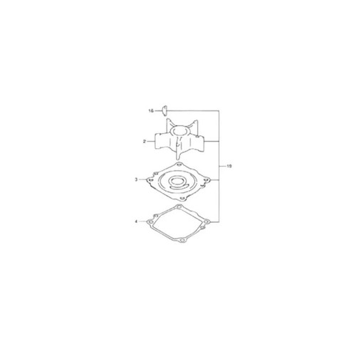 17400 90j20 000 kit - kit, girante