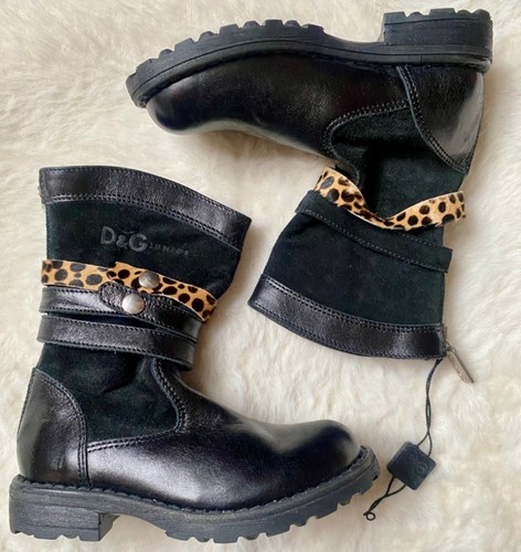Stivali biker bambina - , d&g