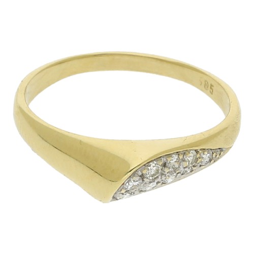 Anello con diamanti - anello, 5