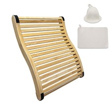 Natural Sauna Backrest, Cooler