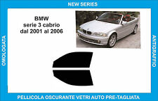 pellicole oscuranti vetri bmw