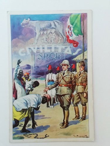 Cartolina coloniale africa - coloniale, aoi