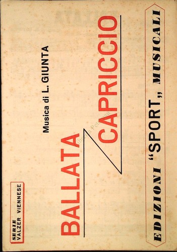 Ballata capriccio due - -,