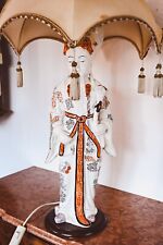 Lampada da tavolo vintage - ceramica - stile cinese