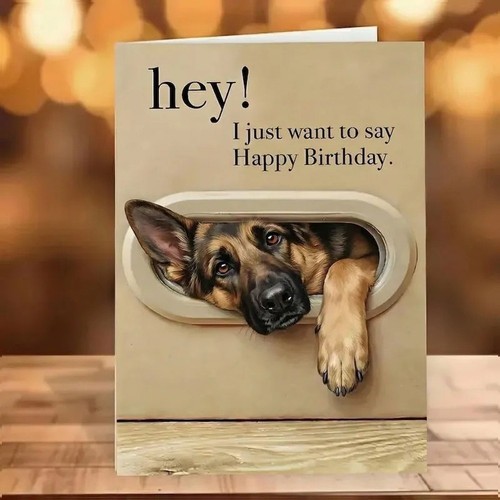 Biglietto compleanno cane - compleanno,