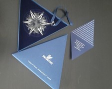 Stella Swarovski 2002 Annual Edition Con Scatola Perfetta Con Foglietto Natale 