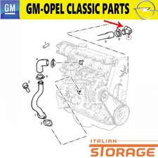 OPEL CORSA B VECTRA B RACCORDO TUBO VENTILAZIONE ALBERO A CAMME ORIGINALE 656156