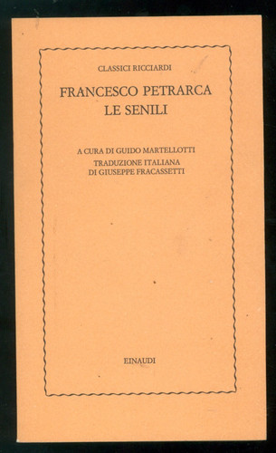 Petrarca francesco senili - le,
