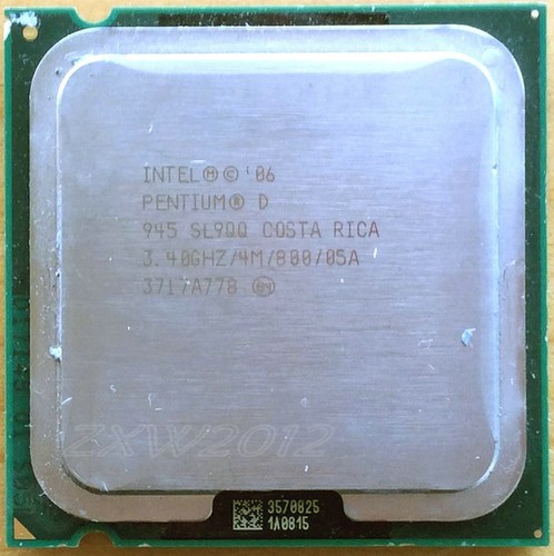 Processore cpu intel pentium - processore,