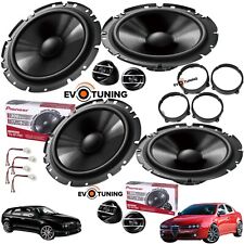 Kit 8 Casse Altoparlanti Pioneer TSG170C Anteriori e Posteriori per Alfa 159