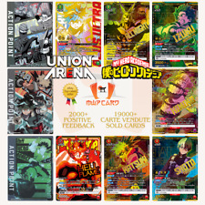 Union Arena My Hero Academia UA10BT UA10ST ALL CARDS Japan Card List PREORDER