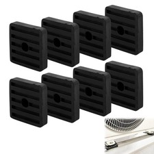 8 Pezzi Antivibranti Condizionatore in Gomma Piedini Antivibrazione Supporto