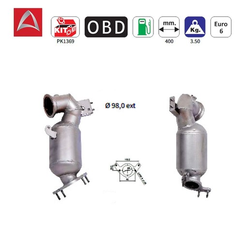 Catalizzatore per opel astra - opel,