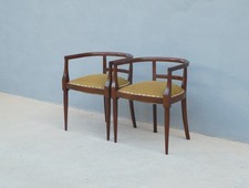 Coppia di poltrone Art Decò a