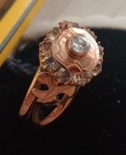 Anello Antico Vintage oro rosa