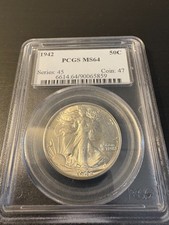 Mezzo dollaro 1942 Walking