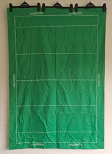Baize Subbuteo Rugby Pitch Set MM/RM Vintage Panno da Gioco Buone Condizioni