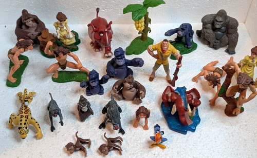 Vintage disney tarzan action - tarzan,