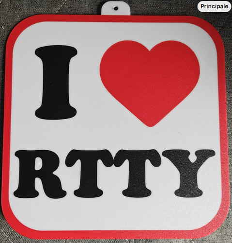 Plaque love rtty - plaque,
