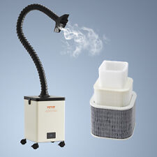 VEVOR Aspiratore Fumi di Saldatura 150 W Filtro a 3 Strati Flusso Aria 332 m³/h
