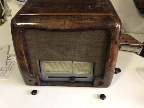 Vintage antica radio - radio, d'epoca