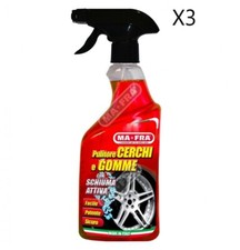 X3 MAFRA PULITORE CERCHI E GOMME SGRASSA PULISCE SPORCO CERCHIONI GOMMA AUTO
