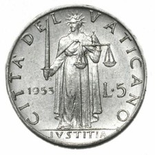 Lire 1953 città del - 1953,
