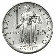 5 LIRE 1953 - CITTÀ DEL