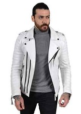 CALDO! Nuovo Giacca Biker In