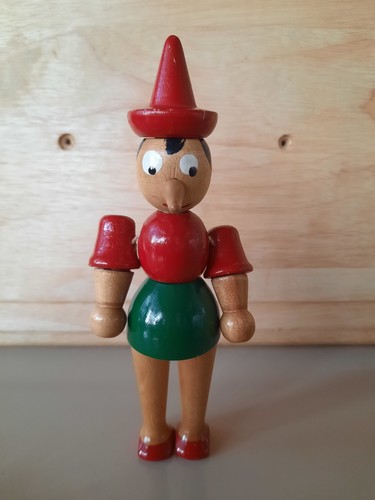 Pinocchio legno vintage - ,