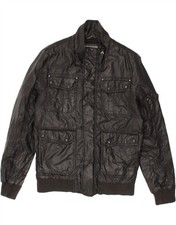 GEOX RESPIRA Giacca Uomo Utility UK 40 Large Nero CC23