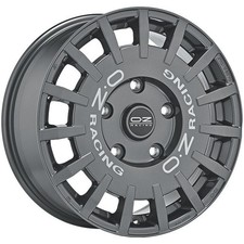 CERCHIO IN LEGA OZ RACING RALLY RACING PER AUDI S1 7X17 5X100 DARK GRAPHITE SIL